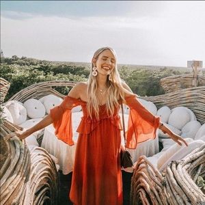 NWT Spell & The Gypsy Florence Midi Dress